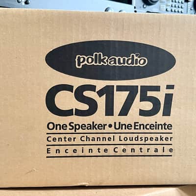 NEW Polk Audio CS175i Center Channel Speaker Black image 1