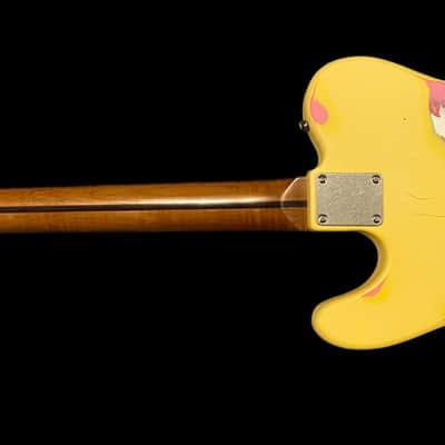 Billy Handy Junior’s Gas Station “RattleStrat” Relics - Olympic White Paisley Finish - w/ HSC - Partscaster Relic - S and T Style Set image 10