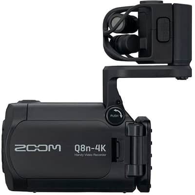 Zoom Q8n-4K Ultra High-Definition Handy Video Recorder with Rechargeable Battery, Battery Charger and USB 2.0 Type A to Type Mini B Cable image 7