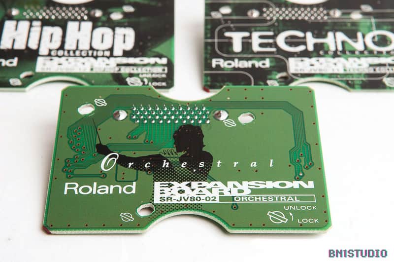 Roland SR-JV80-02 Orchestral Expansion Board 1990s - Green image 1