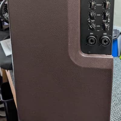 Laney A-Duo 2-Channel 120-Watt 2x8" Acoustic Guitar Combo 2020s with Tuki Padded Cover image 2