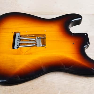 Fender ST-62 '62 Reissue Stratocaster Body 1991 Sunburst Made in Japan MIJ Fujigen Semi-Loaded with Bridge image 7