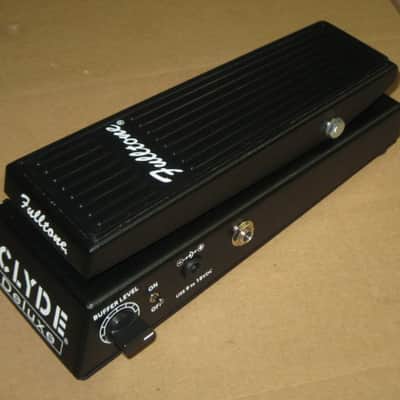 new old stock (2019) very near A+ Fulltone Clyde Deluxe, Black (orig Feet&Screws were switched to new Dunlop feet/screws)+ battery, strings, & copy of Owner's Manual (NO box, NO orig paperwork, NO sticker) image 10