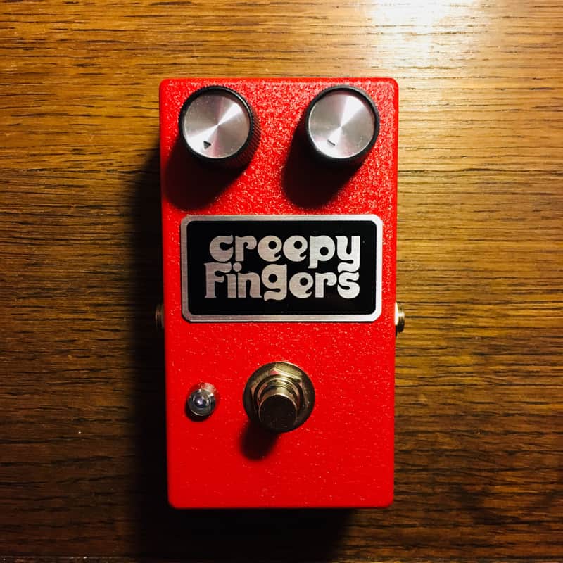 Creepy Fingers Fuzzbud Custom Hybrid Silicon & Germanium Fuzz 2019 Red image 1