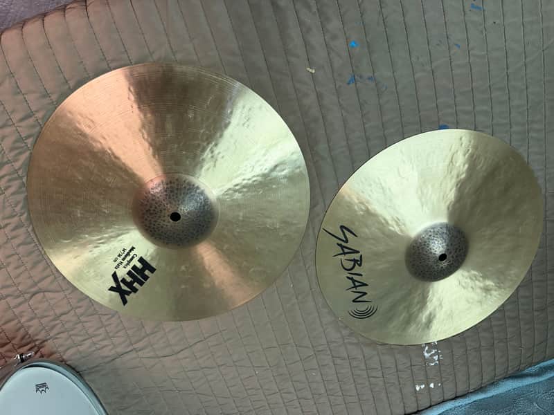 Sabian HHX Complex MEDIUM HI HAT Cymbals - Unbeatable Pair!