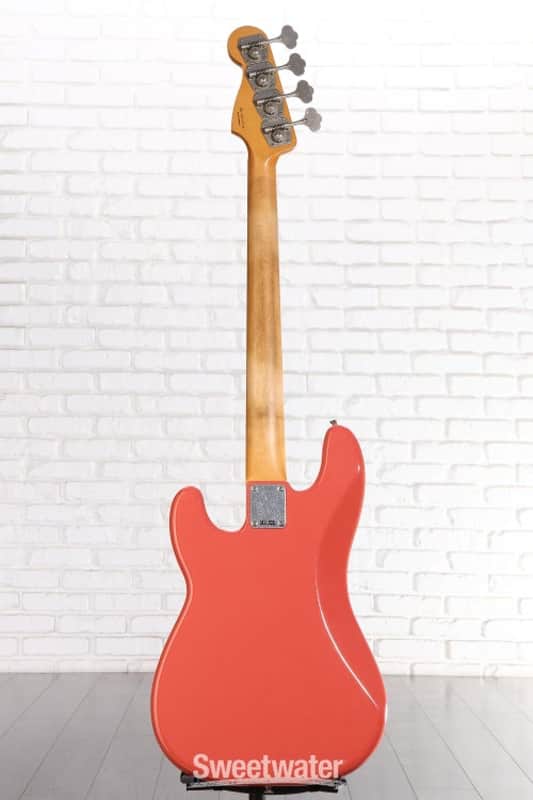 Fender Limited Vintera II Road Worn '60s Precision Bass - Fiesta Red (PBssV2RW60FRd2) image 1