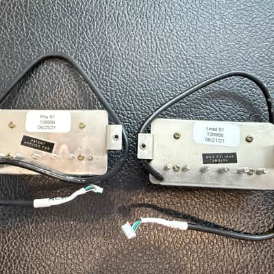 Gibson 61 Rhythm and 61 Lead 2021 - Black and Cream image 2