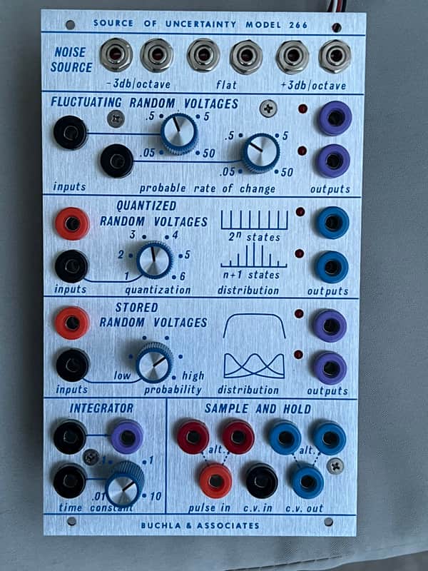 Buchla 266e Source of Uncertainty 2010s - Silver image 1