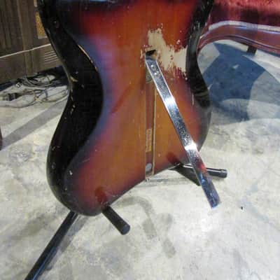 1964 Guild S-100 Polara  Kickstand Sunburst image 9