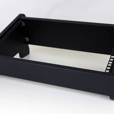 Nutshell 6U STUDIO RACK CASE DUAL ANGLE - Black image 3
