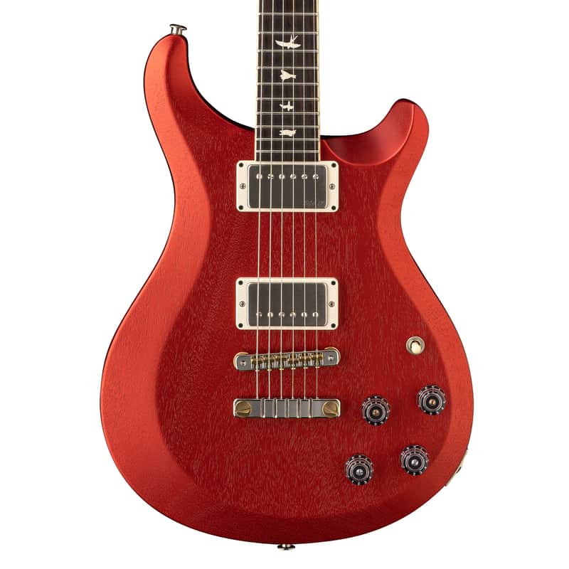PRS S2 McCarty 594 Thinline Standard Satin Electric Guitar - Red Apple Metallic image 1