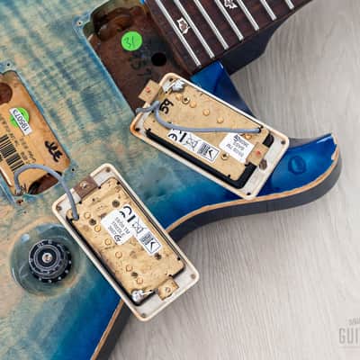 2012 Paul Reed Smith Custom 24 Trem Faded Blue Burst w/ Case image 17