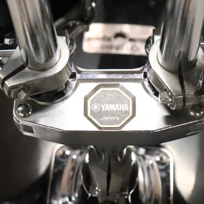 Yamaha Stage Series 4pc Black Drum Kit Set 12/13/16/22" Vintage 1980's image 8