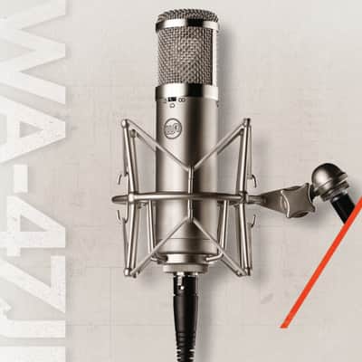 Warm Audio WA-47jr Large Diaphragm Multipattern FET Condenser Microphone - Nickel - NEW image 2