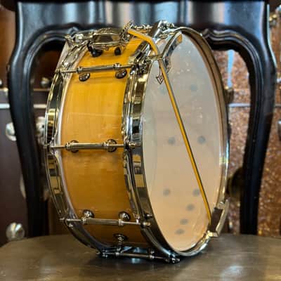 USED 5.5x14 Pearl Concert Series Snare Drum in Natural Gloss image 6