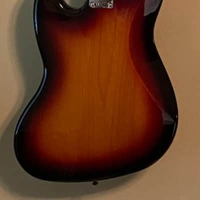 2018 Fender MIM Geddy Lee Jazz Bass – 3-Color Sunburst image 9