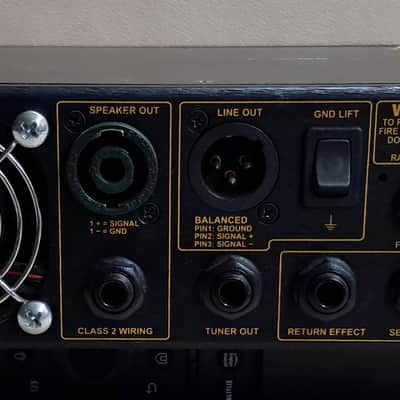 Markbass LMK (not Little Mark III)  500-Watt Bass Amp Head, Two-channel!!! image 3