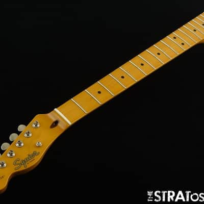 LEFTY Fender Squier Classic Vibe 50s Telecaster NECK & TUNERS, Tele Tinted Maple image 2