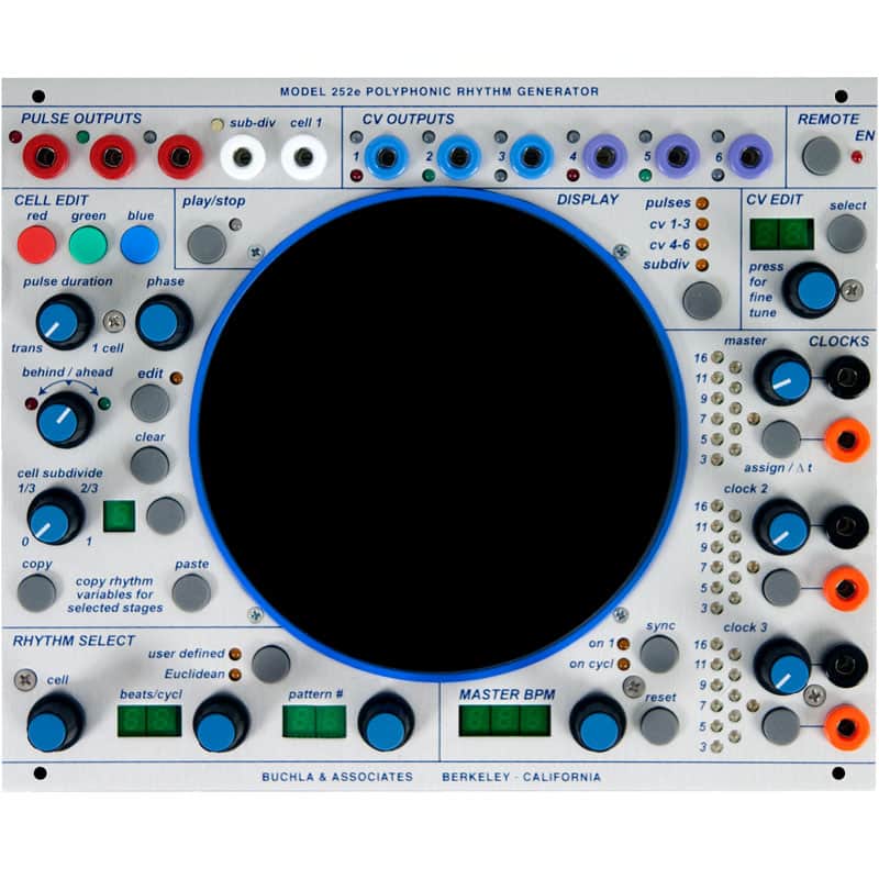 Buchla 252e Polyphonic Rhythm Generator image 1
