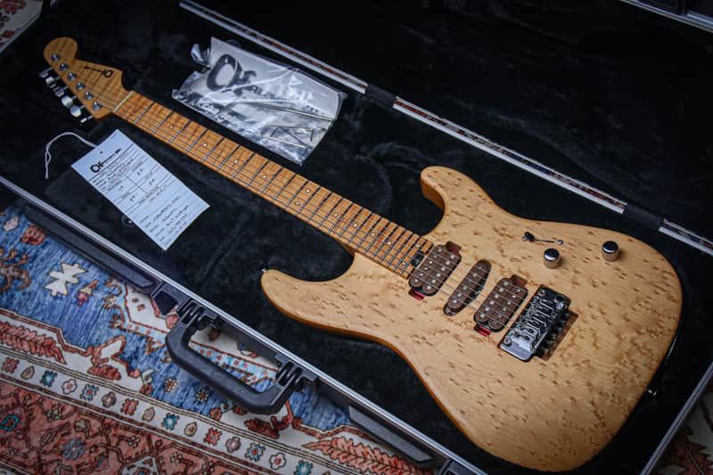 CHARVEL USA Signature Guthrie Govan HSH "Natural Birdseye" (2014) image 1