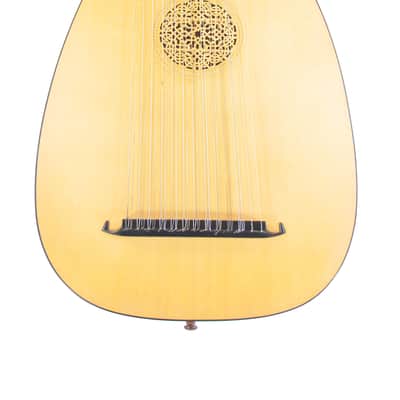 Peter Harlan (Hans Jorrdan) theorbo (Renaissance lute) from 1927 handmade in Germany - a real rarity! image 2