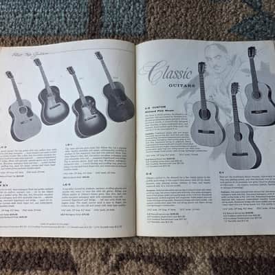 Vintage 1960 Gibson Full-Line Catalog! Rare, Original Case Candy, Paperwork! image 17