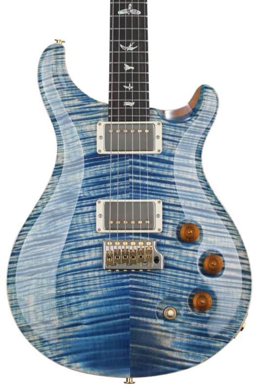 PRS DGT 10-Top Electric Guitar with Bird Inlays - Faded Blue Jean  Bird Inlays image 1