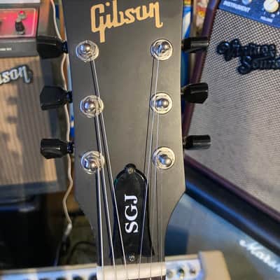 Gibson SGJ w/ RARE Pickups and Tuners ONE Year Only 2013 - Chocolate Satin image 4