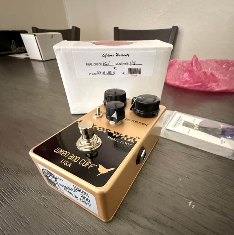 Wren and Cuff Custom Shop Box of War with Mid-Flat Mod | Reverb