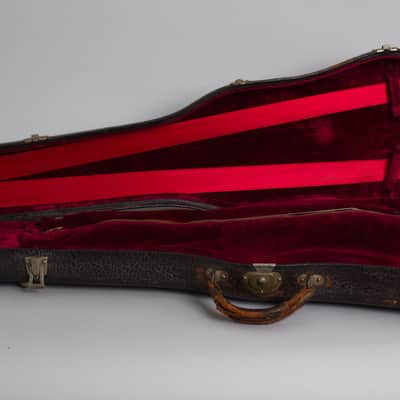 National  Vio-Lectric Electric Violin (1937), ser. #A-5645, period black hard shell case. image 10