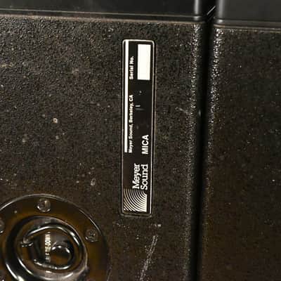 Meyer Sound MICA Active Line Array Loudspeaker (PAIR) CG01ZNP *ASK FOR SHIPPING* image 16