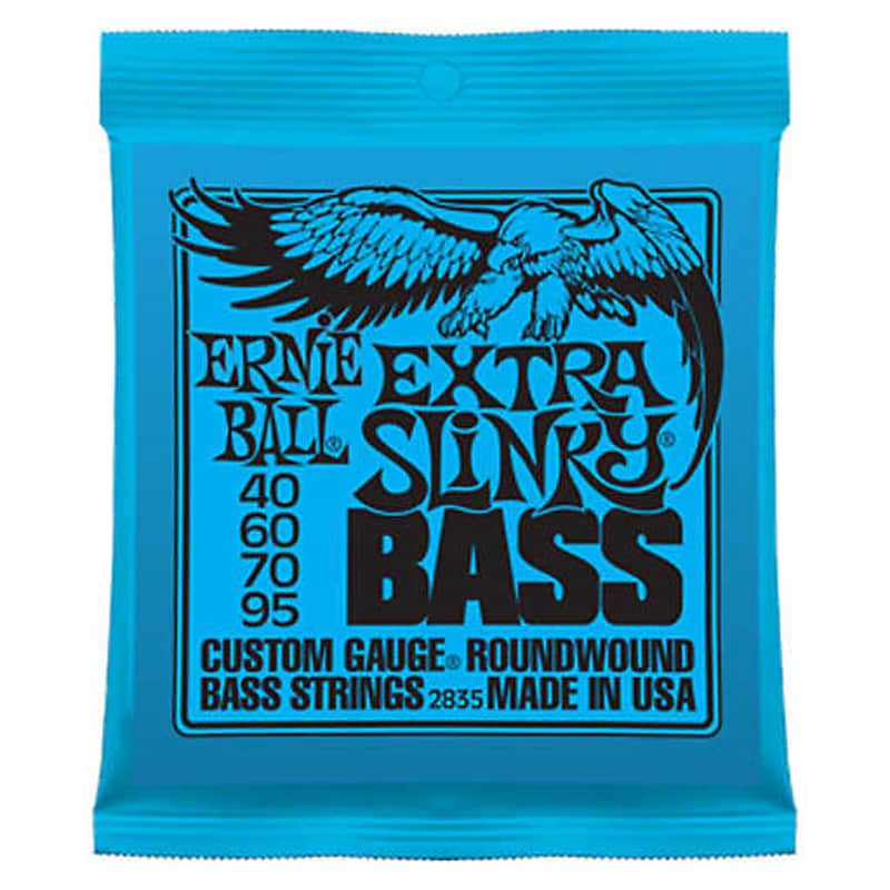 Ernie Ball Extra Slinky Bass Strings - Nickel Wound image 1