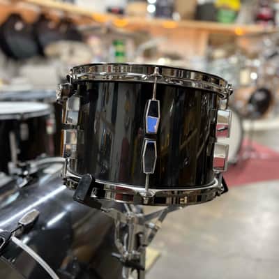 Tempus 4-Piece Carbon Fiber Drum Set 1990s - Black image 4