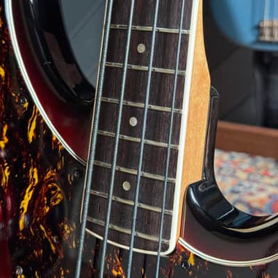 Yamaha SB-55 Bass 1975 Sunburst – Documented MIJ Vintage w/ Original Case & Papers image 5
