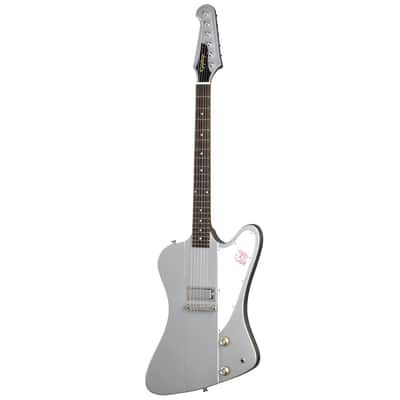 Epiphone "Inspired by Gibson Custom Shop" 1963 Firebird I w/Hard Case - Silver Mist image 2