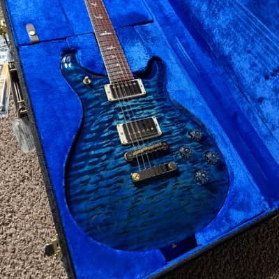 PRS 2018 McCarty 594 Wood Library 10-Top - River Blue image 20
