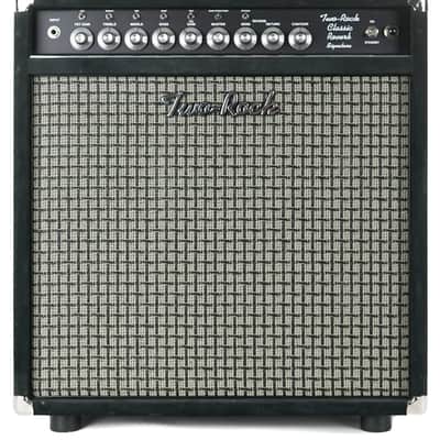 Used Two-Rock Classic Reverb Signature 40/20 Combo Black Suede / Large Check Grill image 2