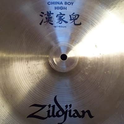 1980s Zildjian China Boy High Cymbal 16'' image 2