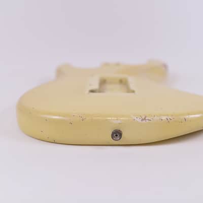 1978-1979 Fender Stratocaster BODY Olympic White 3-bolt 1970's Vintage 1975,1976,1977 image 16