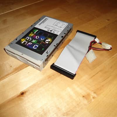Internal 100MB ZIP drive for the Akai MPC 2000XL w/ Data & Power Cables image 3