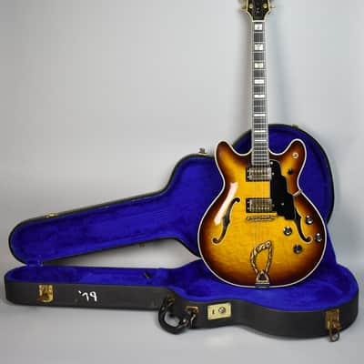 1979 Guild Starfire VI Vintage Original Electric Guitar Sunburst w/OHSC image 1