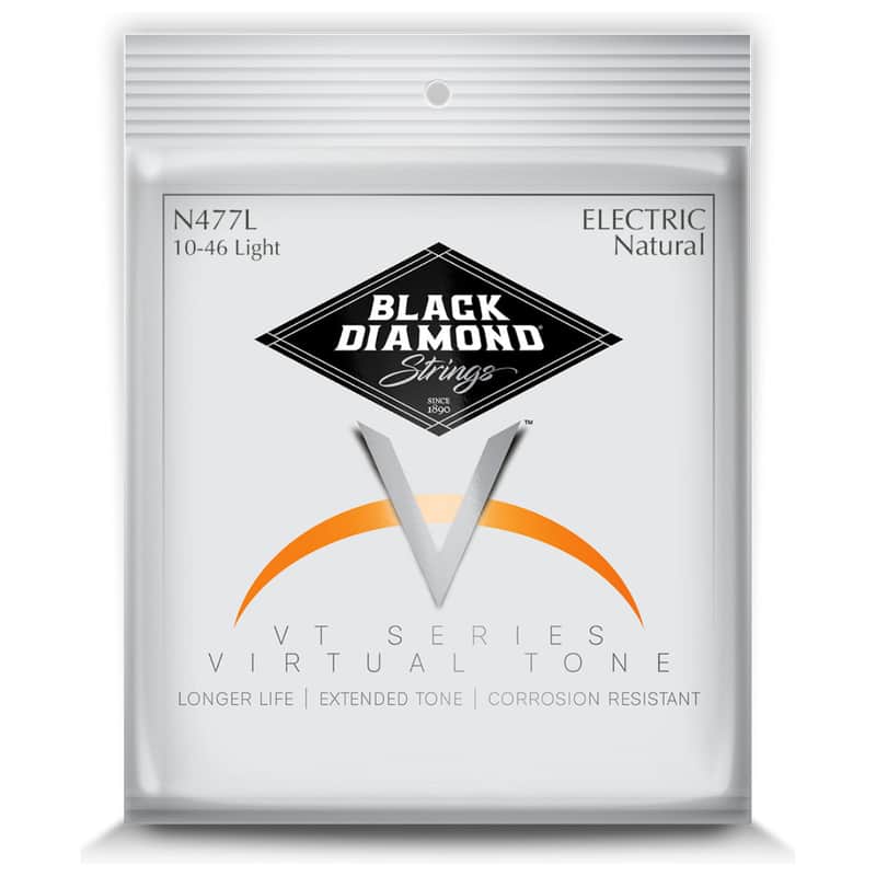 Black Diamond 400 Nickel Wound Premium Electric Guitar Strings - Light - 10-46 image 1