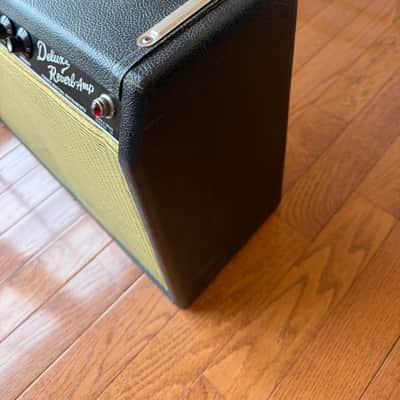 1967 Fender Deluxe Reverb Blackface image 8