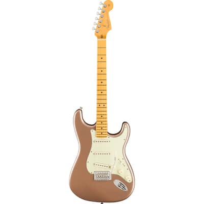 Fender American Professional Classic Stratocaster - Faded Firemist Gold image 1