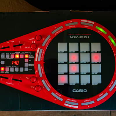 Casio XW-PD1 beat machine, sampler, sequencer and synthesizer image 1