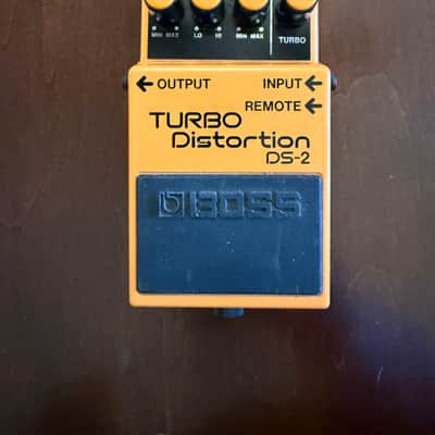 Boss DS-2 Turbo Distortion (Silver Label) 1989 - Present - Orange image 1