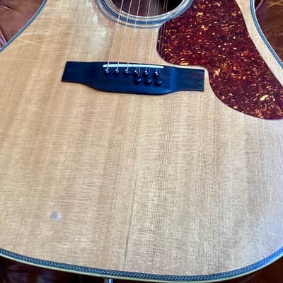 Alvarez DY 58 9 string Yairi Acoustic/Electric 1979 - Natural Wood image 4