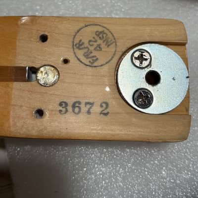 1977 Fender Hardtail Stratocaster with 3-Bolt Neck, Maple Fretboard - Natural image 11