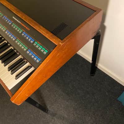Rhodes Chroma 64-Key 16-Voice Polyphonic Analog Synthesizer 1982 - 1984 - Black w/ Wood Sides image 15