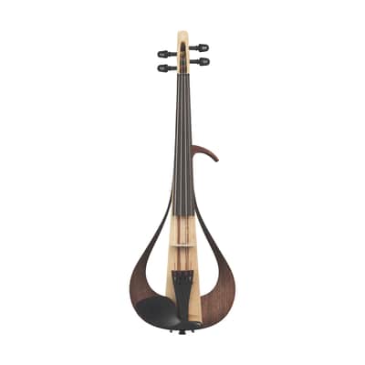 Yamaha YEV104 - 4-String Electric Violin Outfit w/ Case and Bow - Natural image 1